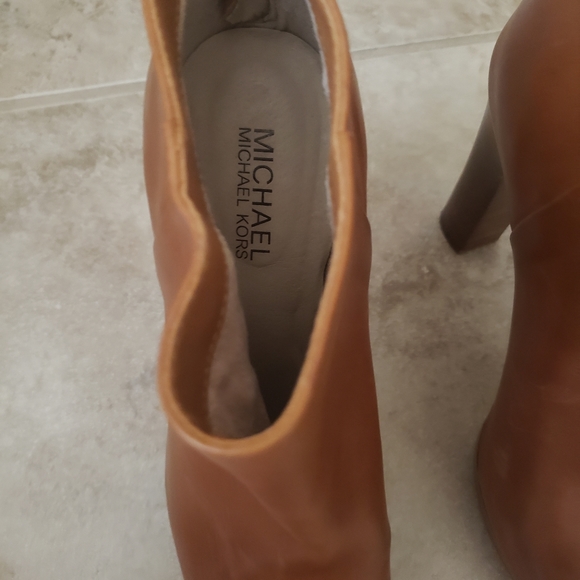 Michael Kors Leather Booties - Picture 3 of 6
